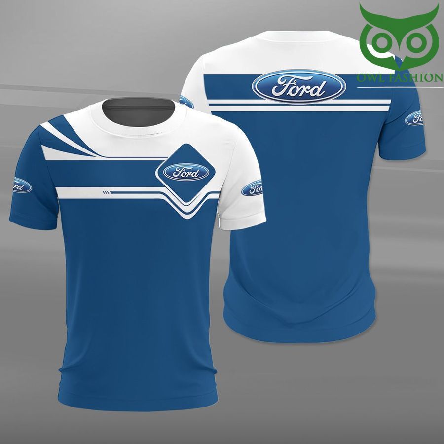 Ford signature colors logo luxury 3D Shirt full printed