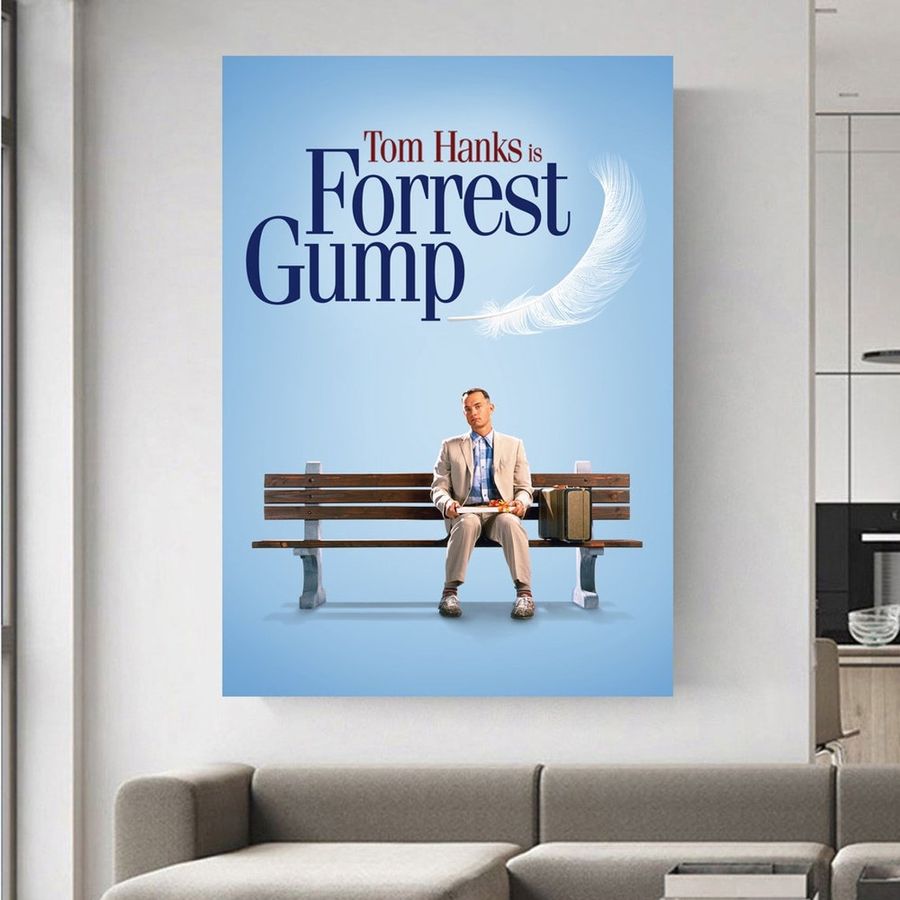 Forrest Gump movie trailer fan home wall decorate art canvas poster,no frame