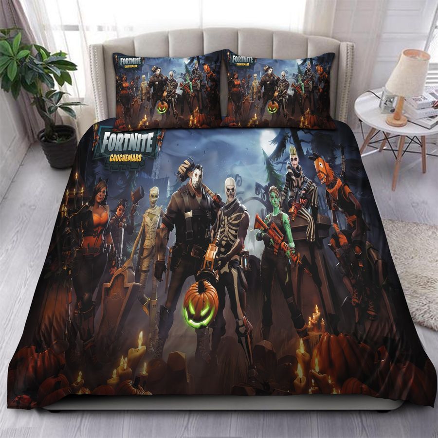 Fortnite Creative Halloween Skins Bedding Sets