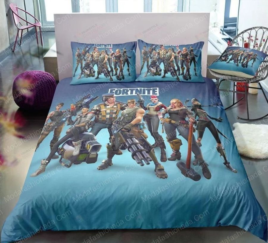 Fortnite Gamer All Chracters Game 2 Bedding Sets