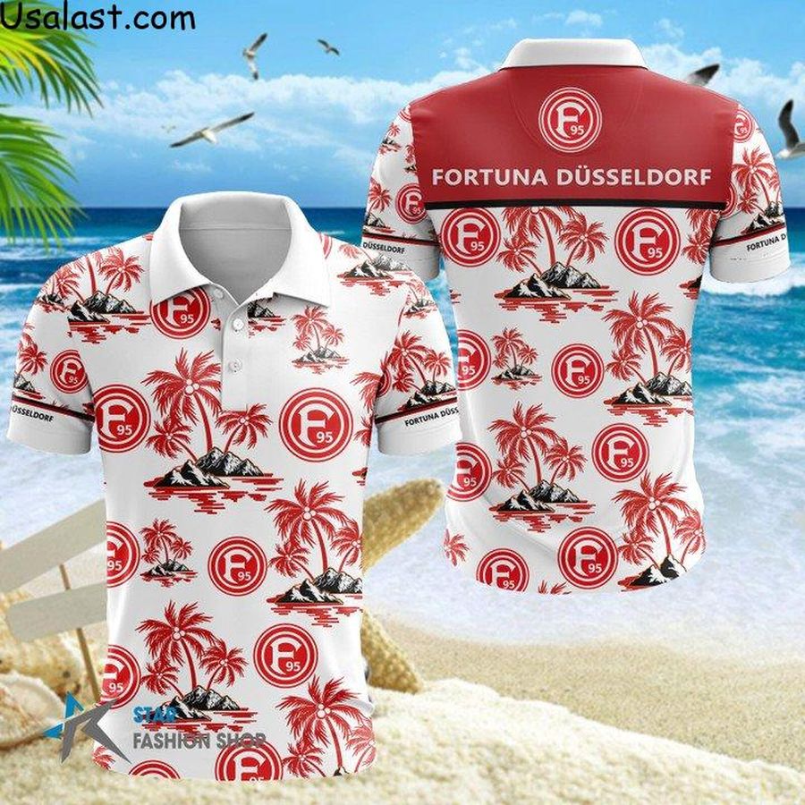 Fortuna Düsseldorf Coconut 3D T-Shirt, Hawaiian Shirt, Polo Shirt And Baseball Jersey – Hothot