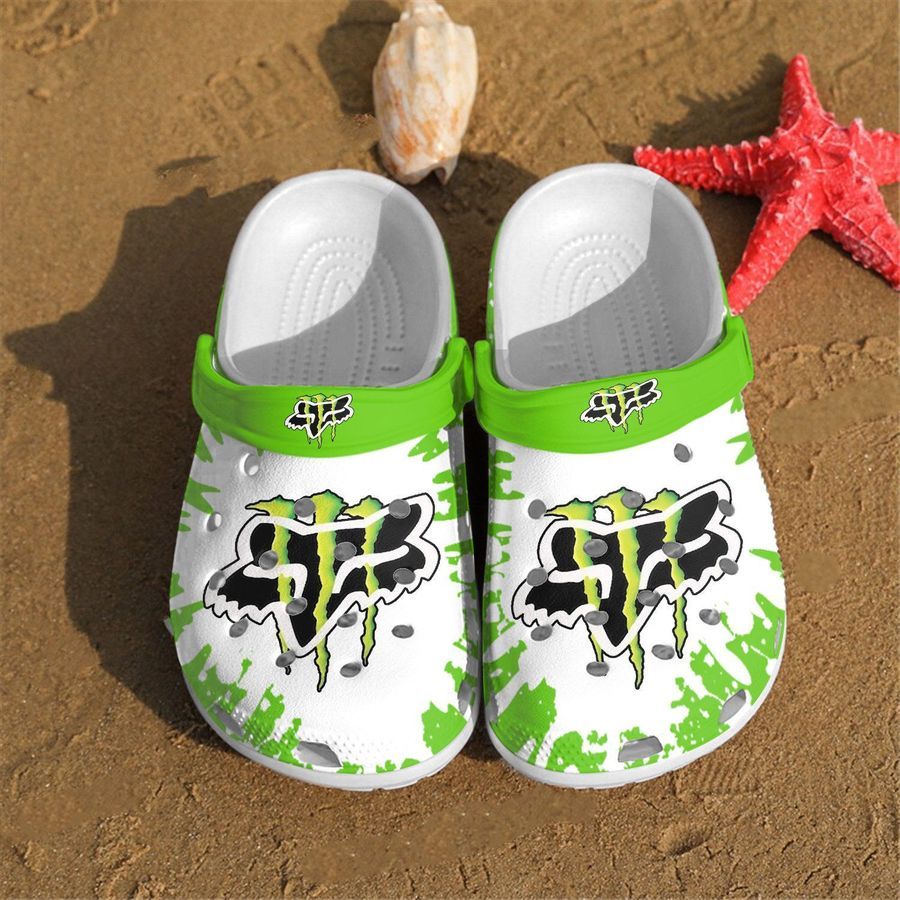 Fox Monster Crocs Crocband Clog Comfortable For Mens Womens Classic Clog Water Shoes