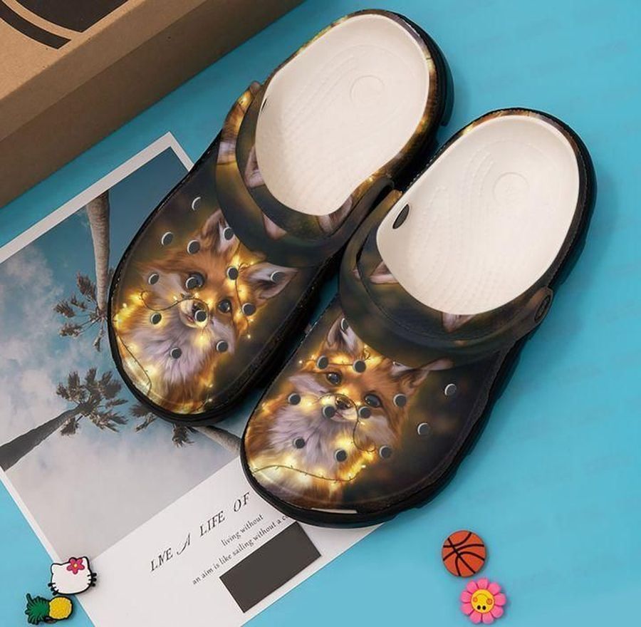 Fox Personalize Clog Custom Crocs Clog On Sandal Fashion Style Comfortable For Women Men Kid