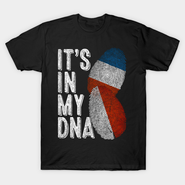 France And Indonesia It's In My DNA French Indonesian Flag Premium Finger Print T-shirt, Hoodie, SweatShirt, Long Sleeve