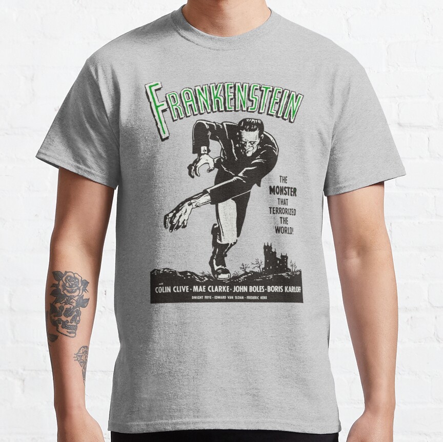 Frankenstein - Classic Halloween Movie Classic T-Shirt