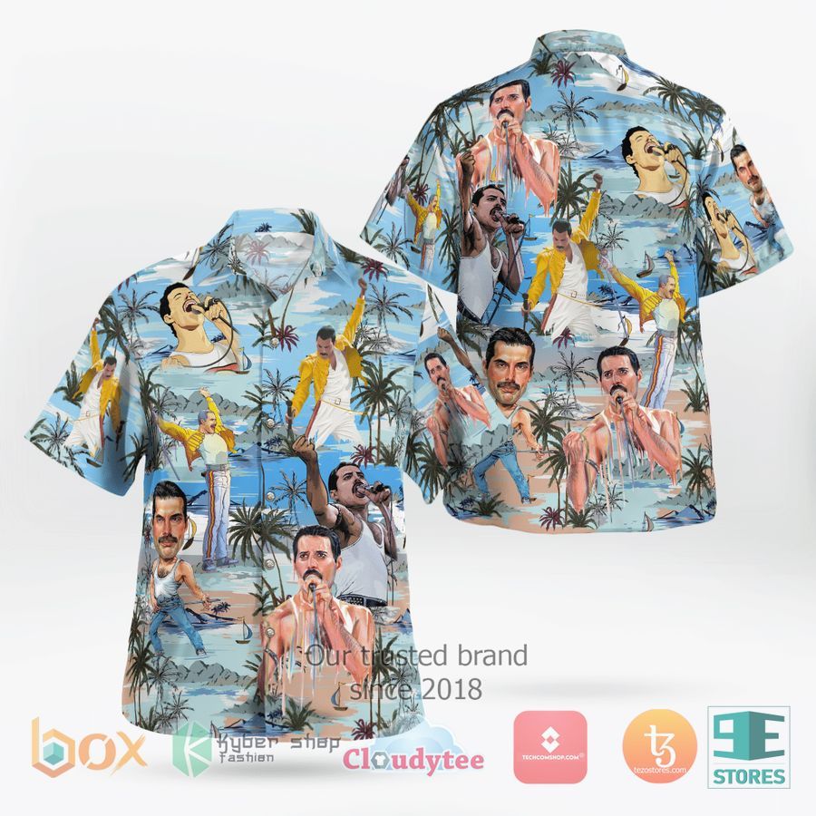 Freddie Mercury Fashion Hawaiian Shirt – LIMITED EDITION