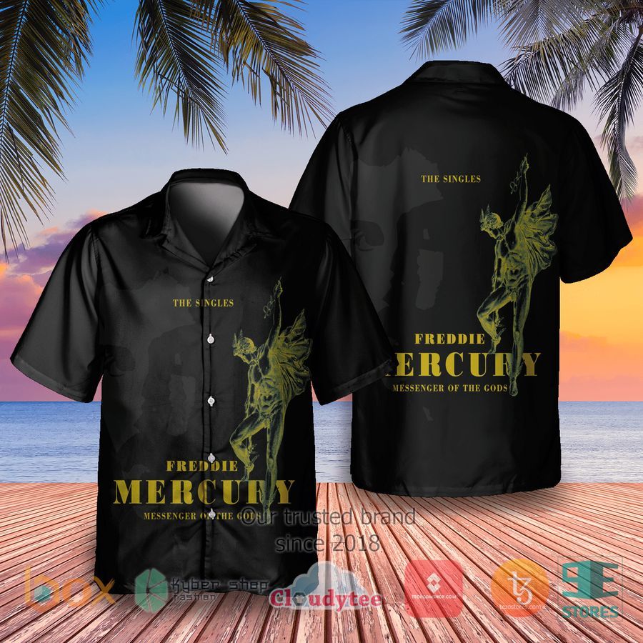 Freddie Mercury Messenger of the Gods Album Hawaiian Shirt – LIMITED EDITION