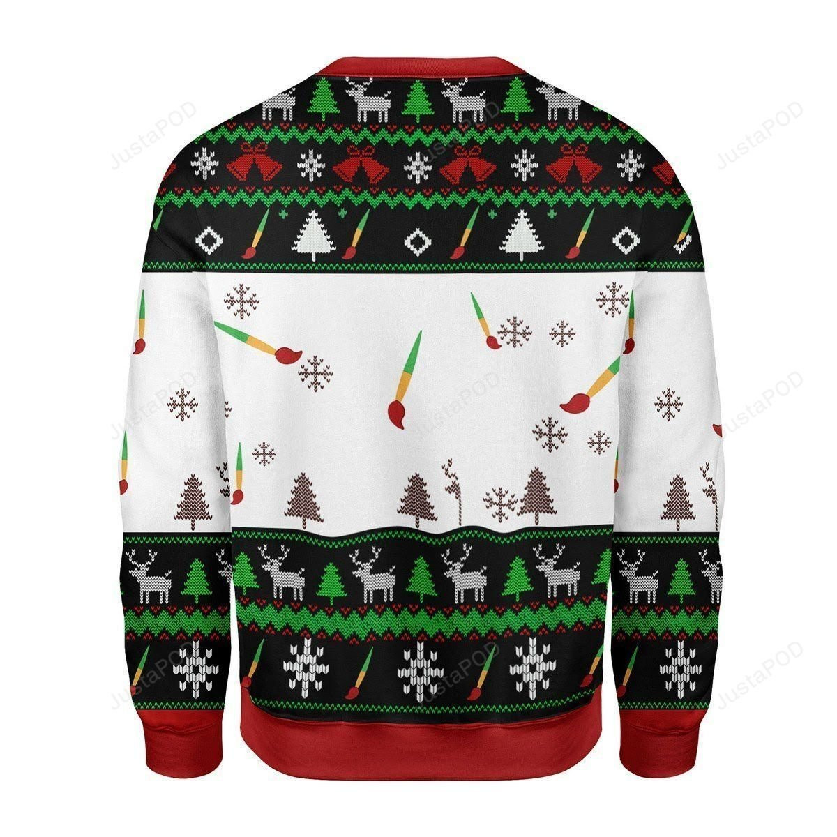Frida Kahlo Ugly Christmas Sweater All Over Print Sweatshirt Ugly