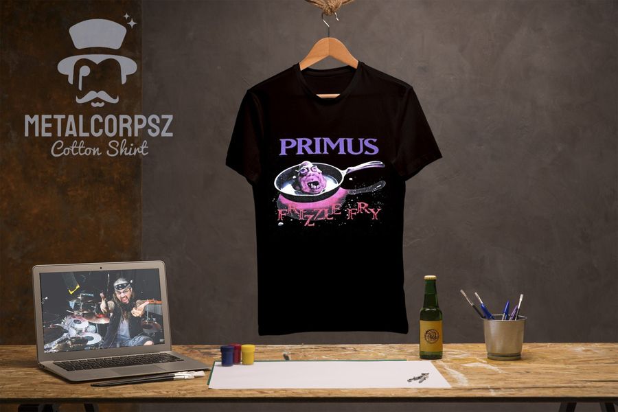 Frizzle Fry Metal Rock Band Vox Primus Unisex T-Shirt