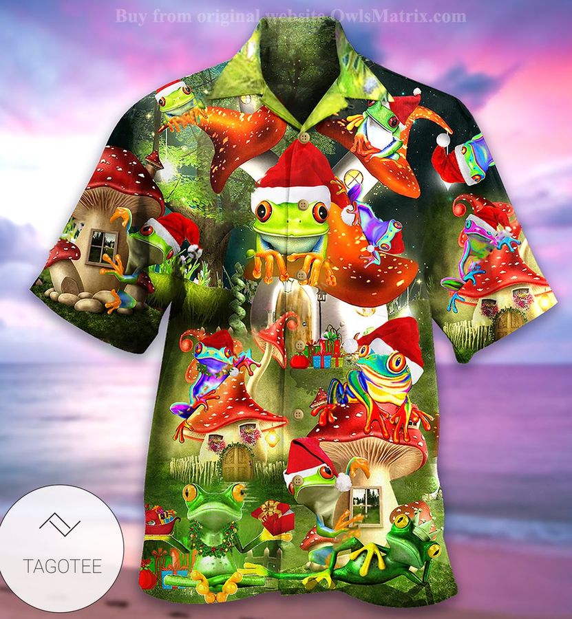Frog Christmas Limited Hawaiian Shirt