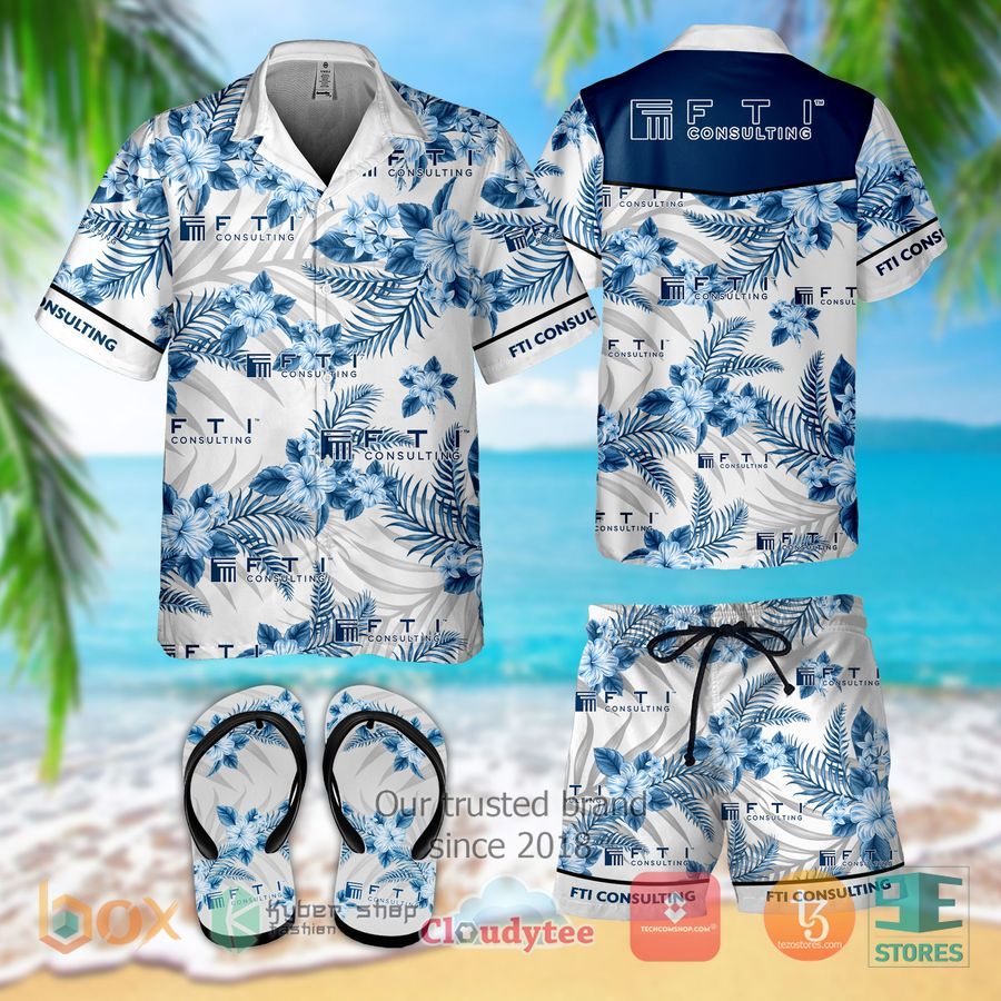 FTI Consulting Hawaiian Shirt, Shorts – LIMITED EDITION
