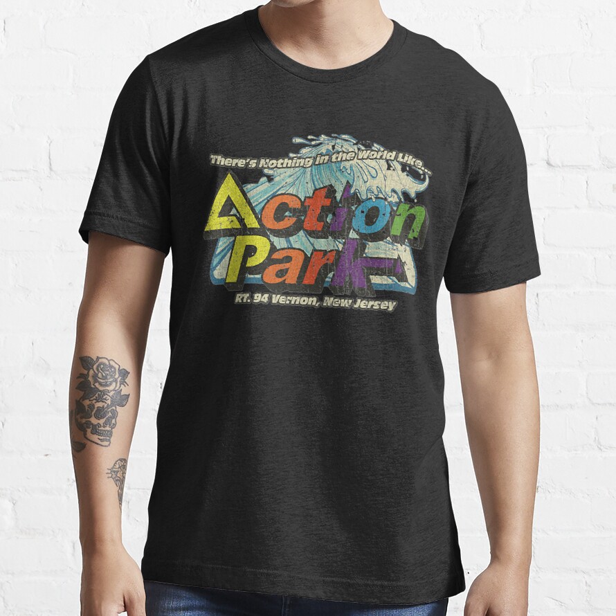 Funny Action Park New Jersey 1978 Vintage Essential T-Shirt