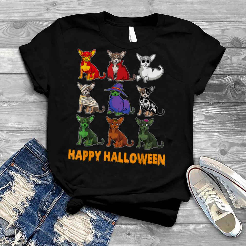 Funny Chihuahua Dog Halloween Costume Dog Lovers Gift T Shirt