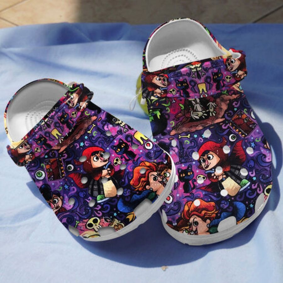 Funny Halloween Purple Theme Crocs Crocband Clog Comfortable Water Shoes