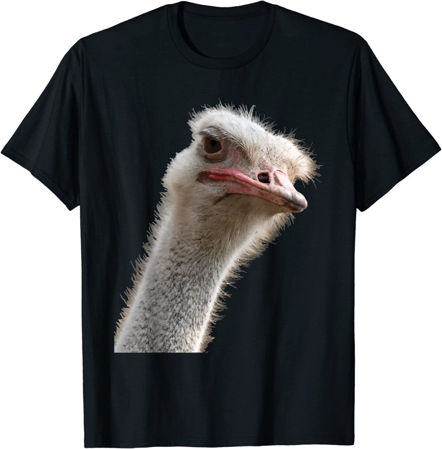 Funny Ostrich Face - Zookeeper Safari Animal Lover