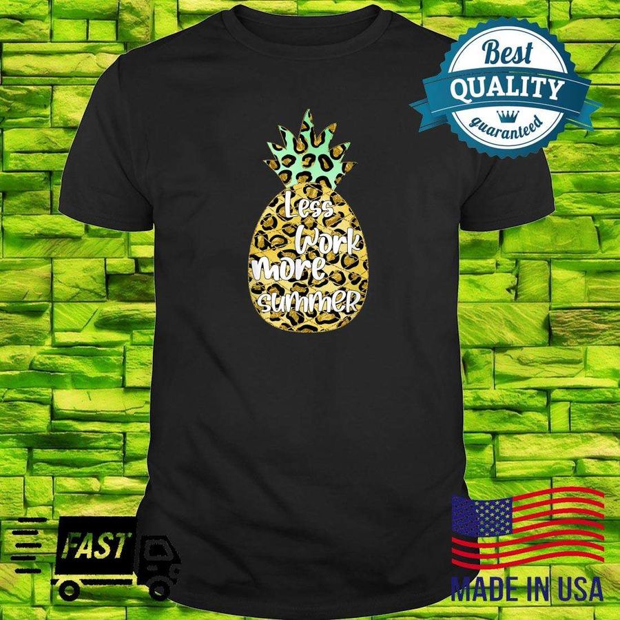 Funny Pineapple Hawaiian Tropical Fruit Plussize Shirt