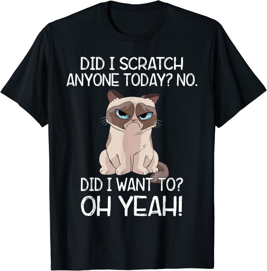 Funny Sarcastic Cat Have Did I scratch Anyone Today