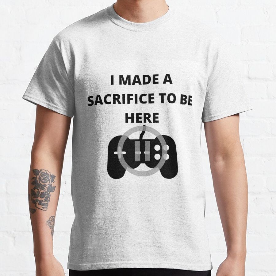 Funny Video Game T-Shirt Classic T-Shirt