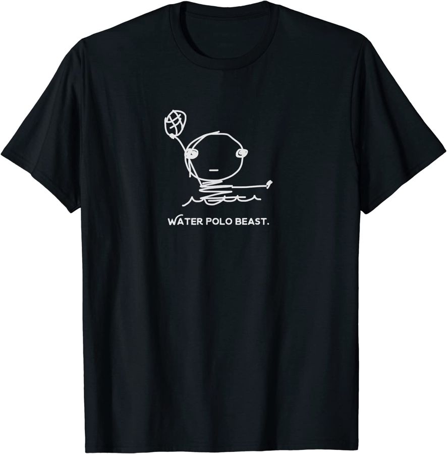 Funny Water polo T-Shirt for Polo Players