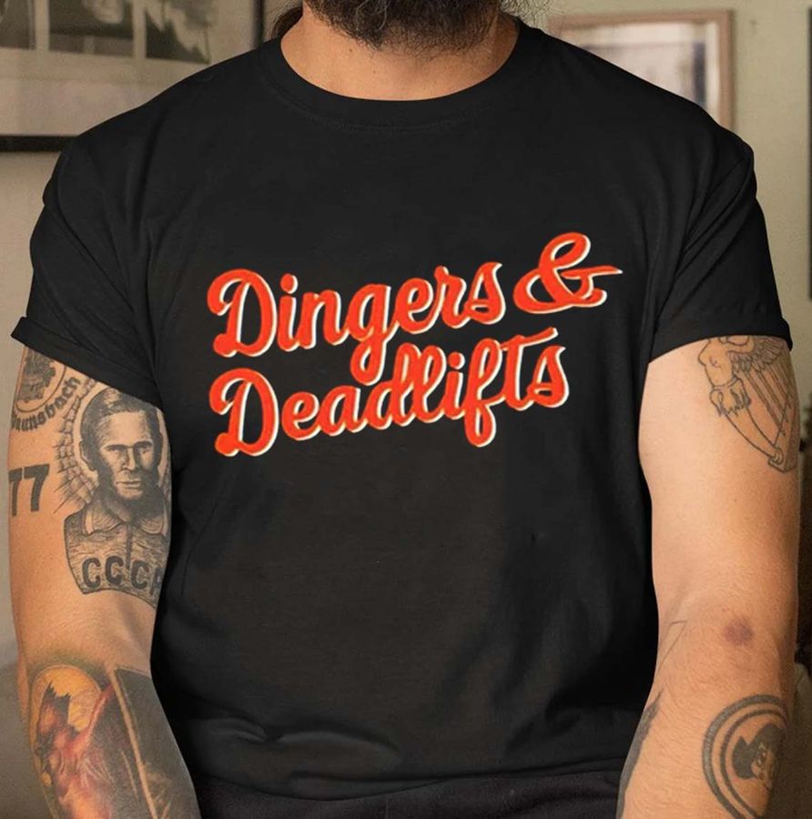 Gabe Kapler Dingers And Deadlifts T-Shirt