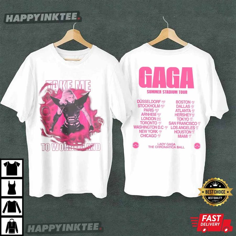 Gaga The Chromatica Ball Tour 2022 T-Shirt