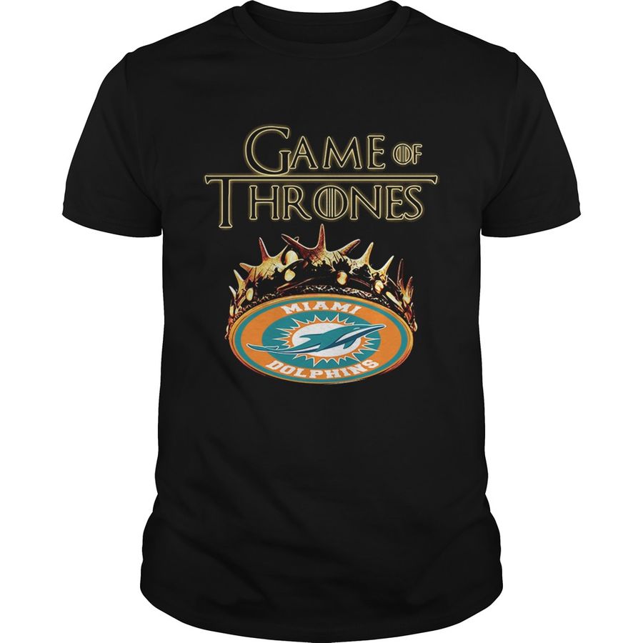 Game Of Thrones Miami Dolphins Mashup Shirt, Sport Shirt
