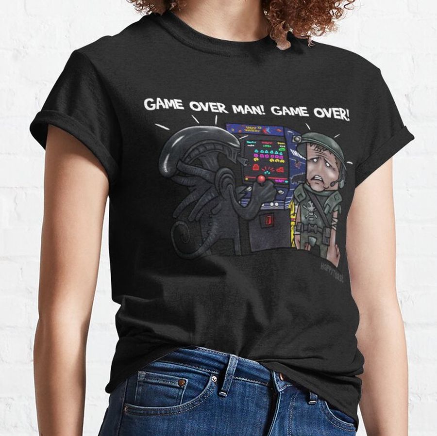 GAME OVER MAN! GAME OVER!   Classic T-Shirt