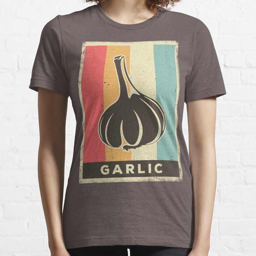 Garlic Vintage Retro Sports  Essential T-Shirt
