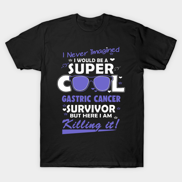 Gastric Cancer Awareness Survivor - In This Family No One Fights Alone T-shirt, Hoodie, SweatShirt, Long Sleeve