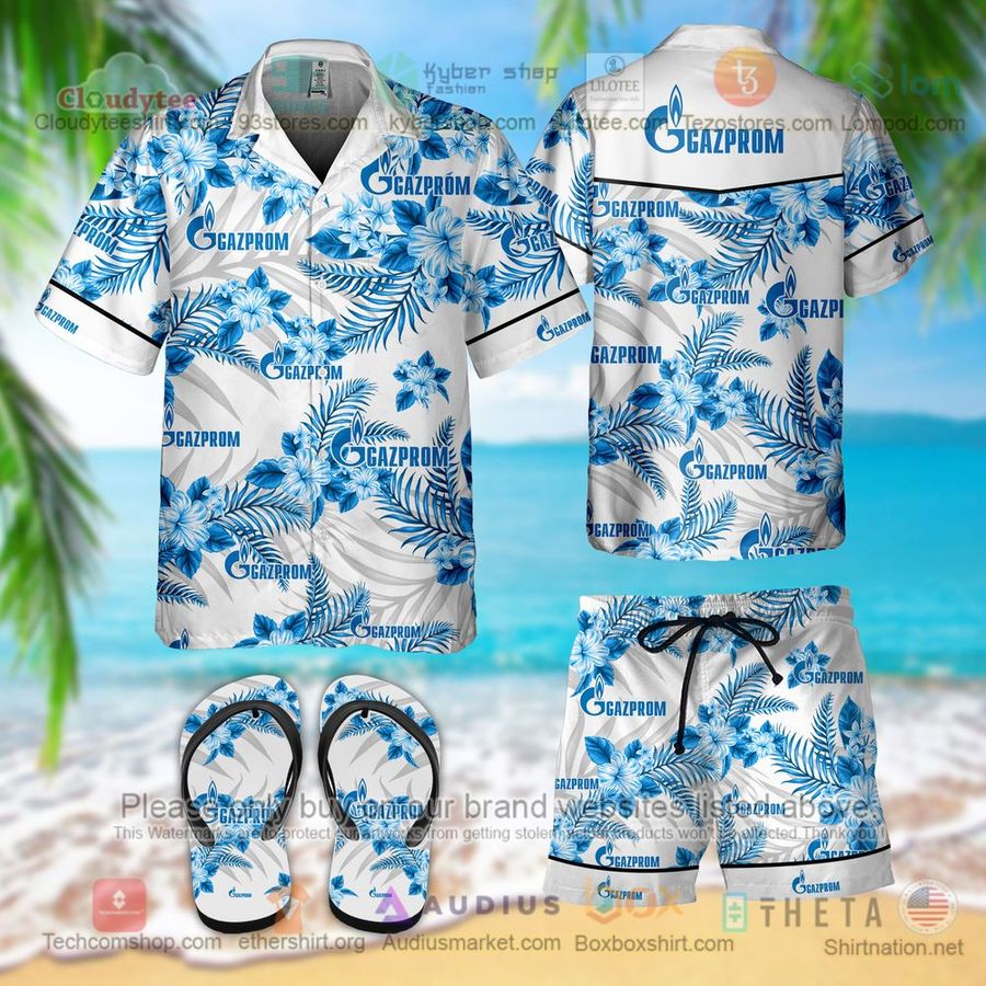 Gazprom Hawaiian Shirt, Short – LIMITED EDITION