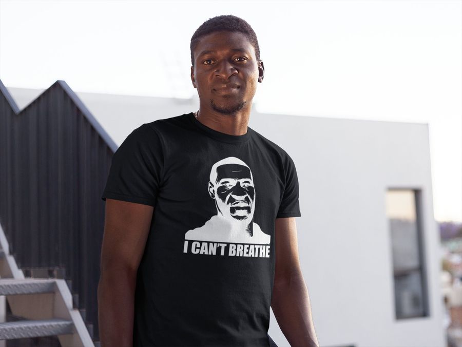 George Floyd I Can’t Breathe Remember George Floyd Black Lives Matter Unisex T-Shirt