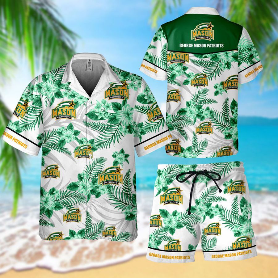 George Mason Patriots Hawaiian Shirt, Short – LIMITED EDITION