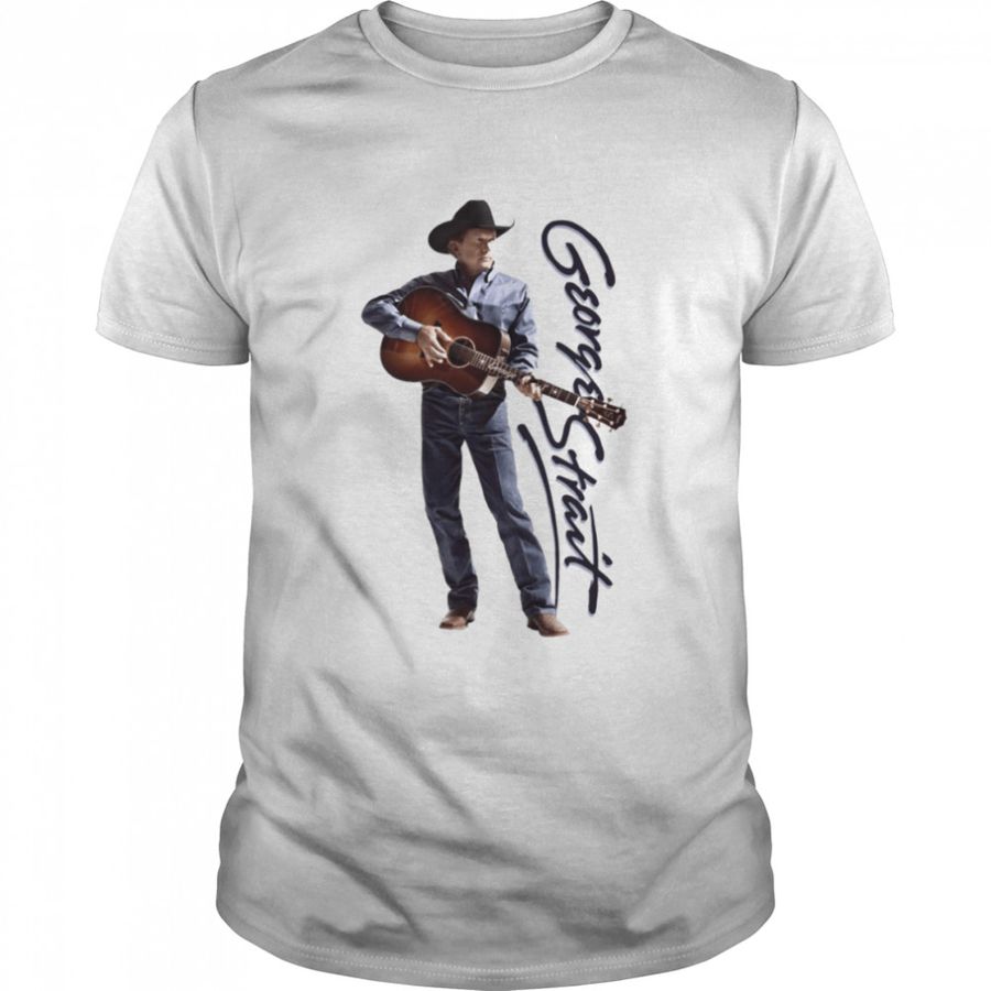 George Strait Playing Guitar Shirt