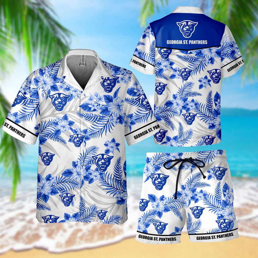 Georgia St Panthers Hawaiian Shirt, Short – LIMITED EDITION