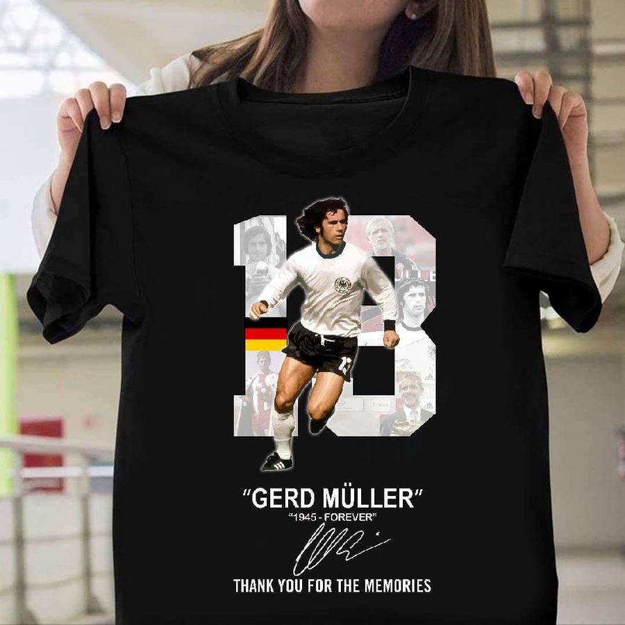 Gerd Muller 1945 – Forever Thank you for the memories, German football player