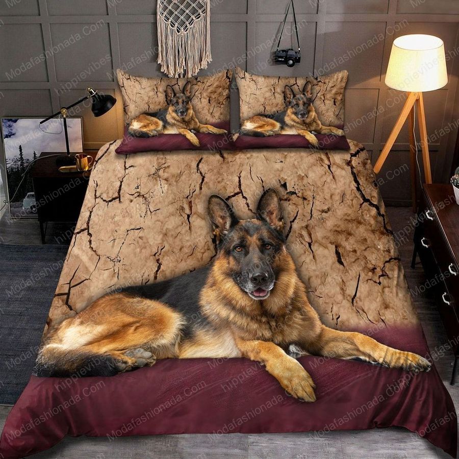 German Shepherd Dog Animal 209 Bedding Set – Duvet Cover – 3D New Luxury – Twin Full Queen King Size Comforter Cover