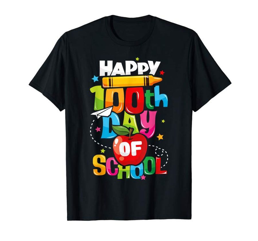 Get 100th Day Of School Shirt For Teachers Kids Happy 100 Days