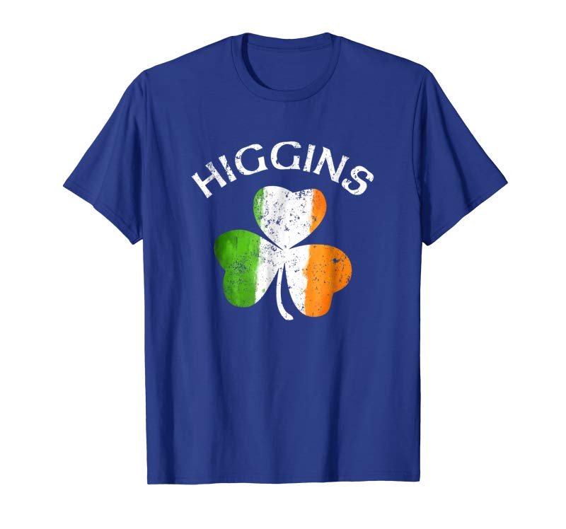 Get Higgins Shirt Irish Shamrock St Patricks Day T-Shirt