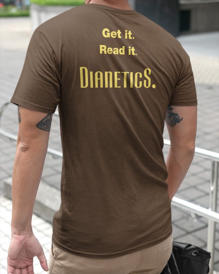 Get It Read It Dianetics Tee Shirt