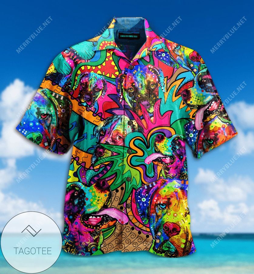 Get Now Amazing English Mastiff Unisex Authentic Hawaiian Shirt 2022