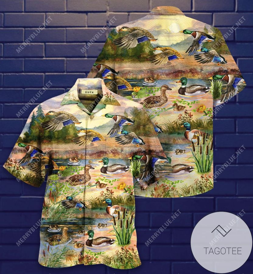Get Now Duck In Beautiful Countryside Authentic Hawaiian Shirt 2022