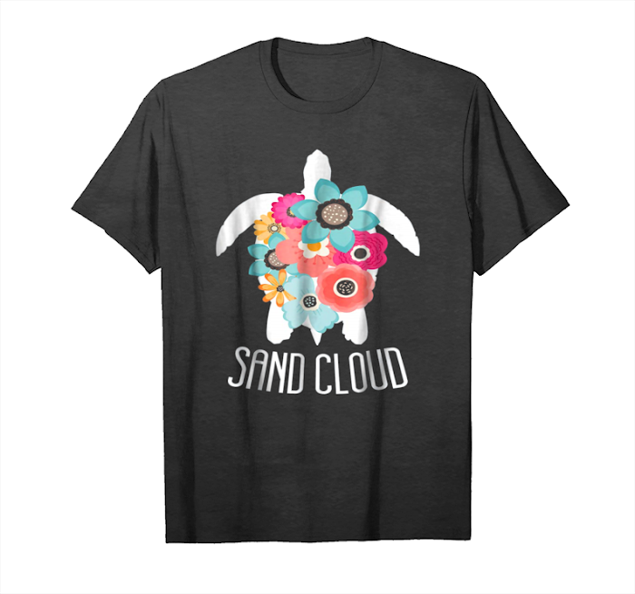 Get Now Sand Cloud Turtle Floral Tshirt Unisex T-Shirt