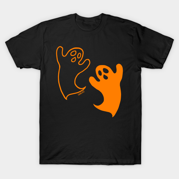 Ghostly Contrast T-shirt, Hoodie, SweatShirt, Long Sleeve