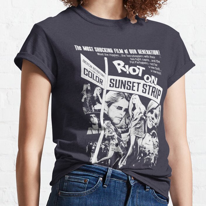 Gift For Men Exploitation Film Retro Vintage Classic T-Shirt