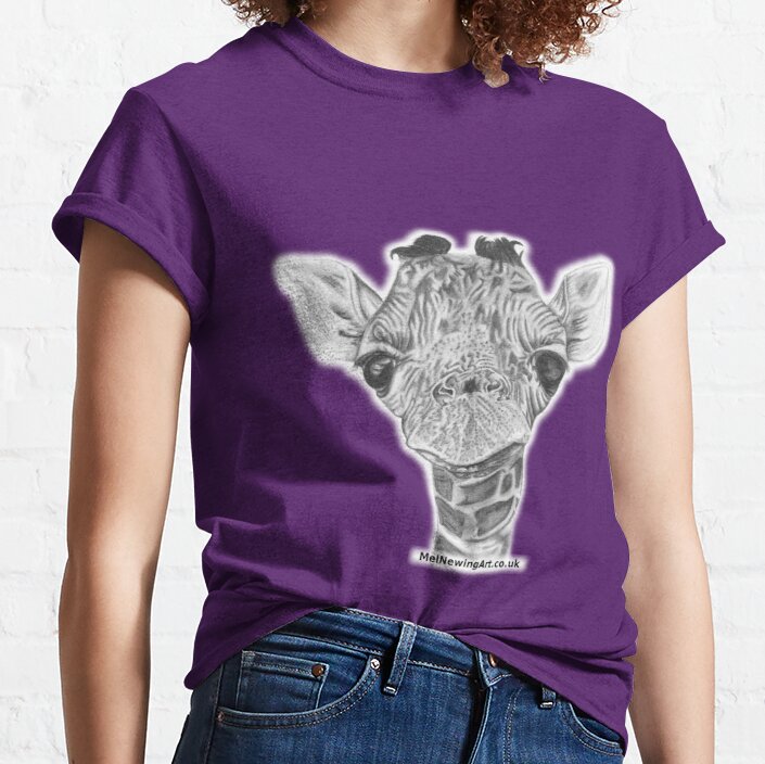 Giraffe Calf Classic T-Shirt