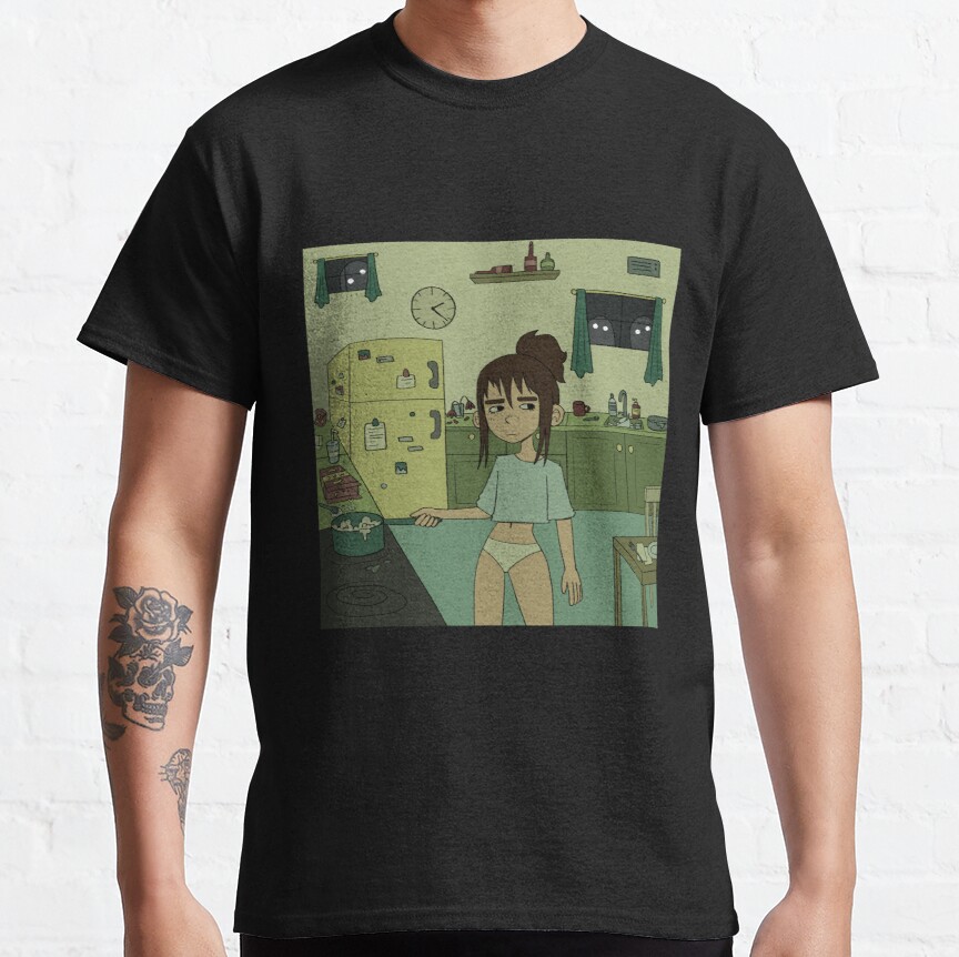 Girl Watched By Ghosts Classic T-Shirt