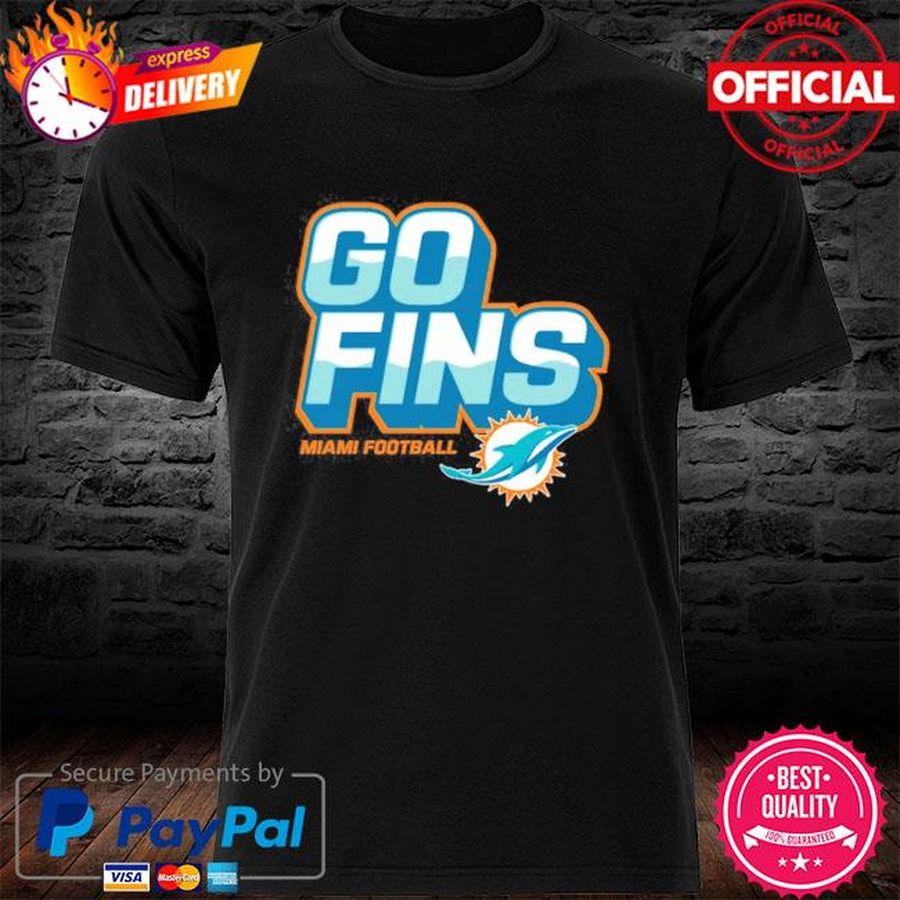 Go Fins Miami Dolphins Football Shirt