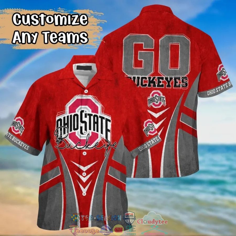 Go Ohio State Buckeyes NCAA Hawaiian Shirt – Saleoff