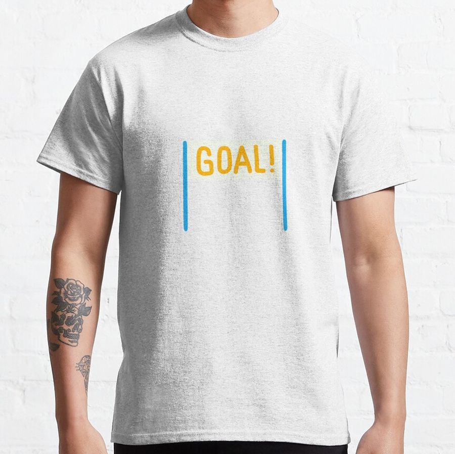 Goal  - Colorful Art Classic T-Shirt