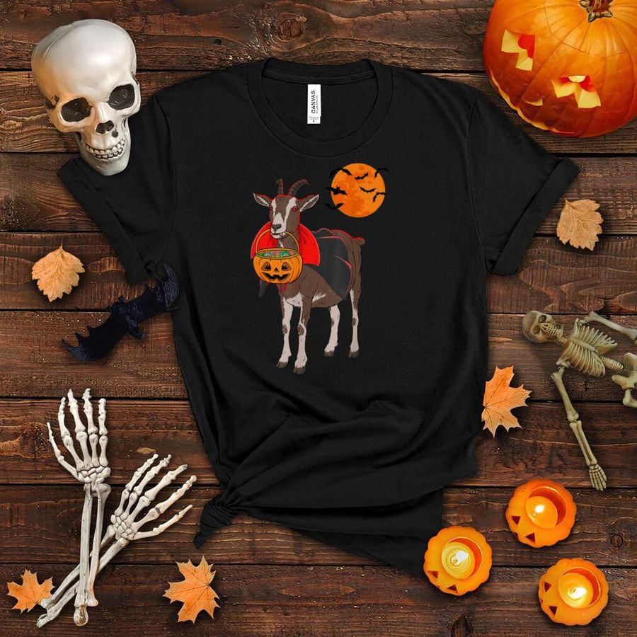 Goat Vampire Funny Halloween Farmer T Shirt